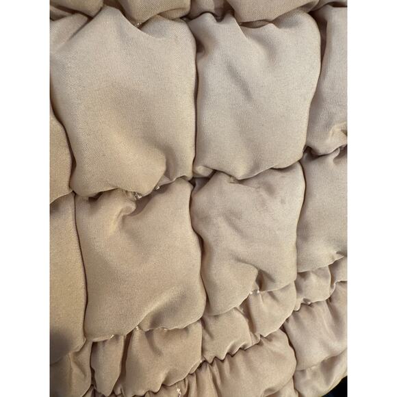 W. by Wantable Anniversary Edit Quilted Tan Slouch Bag - Picture 7 of 7